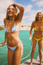 Eva Bikini Top - Blue Lagoon